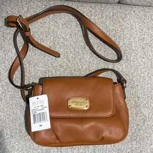 Michael Kors Tan Leather Shoulder Bag